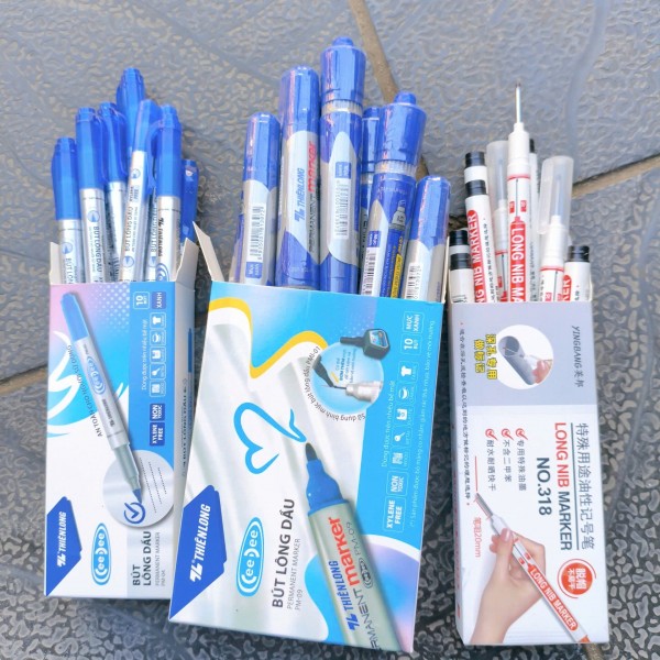 COMBO BÚT DẠ, BÚT LẤY DẤU (CB.005)